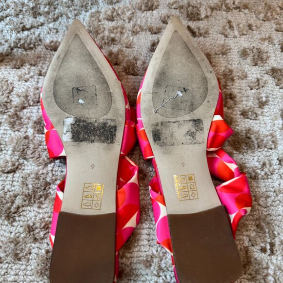 Jeffrey Campbell Pink, Orange and cream flats size 9 - Picture 4 of 5